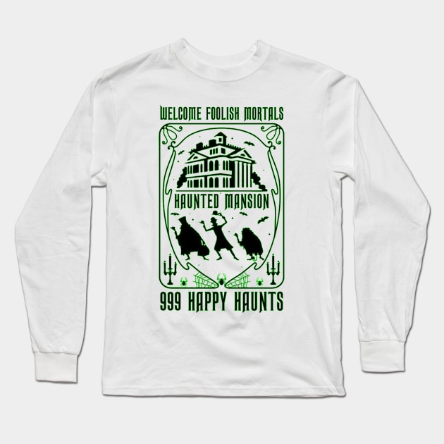 Vintage The Haunted Housem 2023 Long Sleeve T-Shirt by fanidi